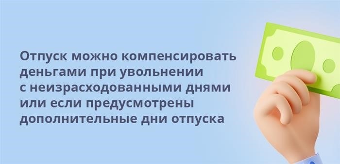 Сколько отпускных дней в году