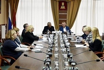 Участие в совещании в Законодательном Собрании Тверской области
